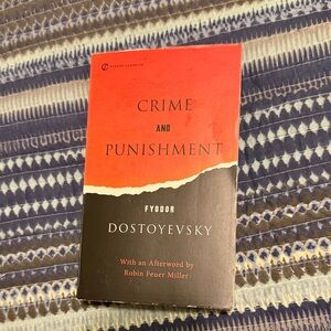 New Crime and Punishment Book by Fyodor Dostoyevsky